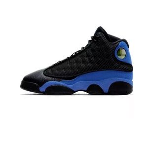 💙🖤Jordan 13 Retro "Black/Hyper
Royal/White" Grade School💙🖤 (New)